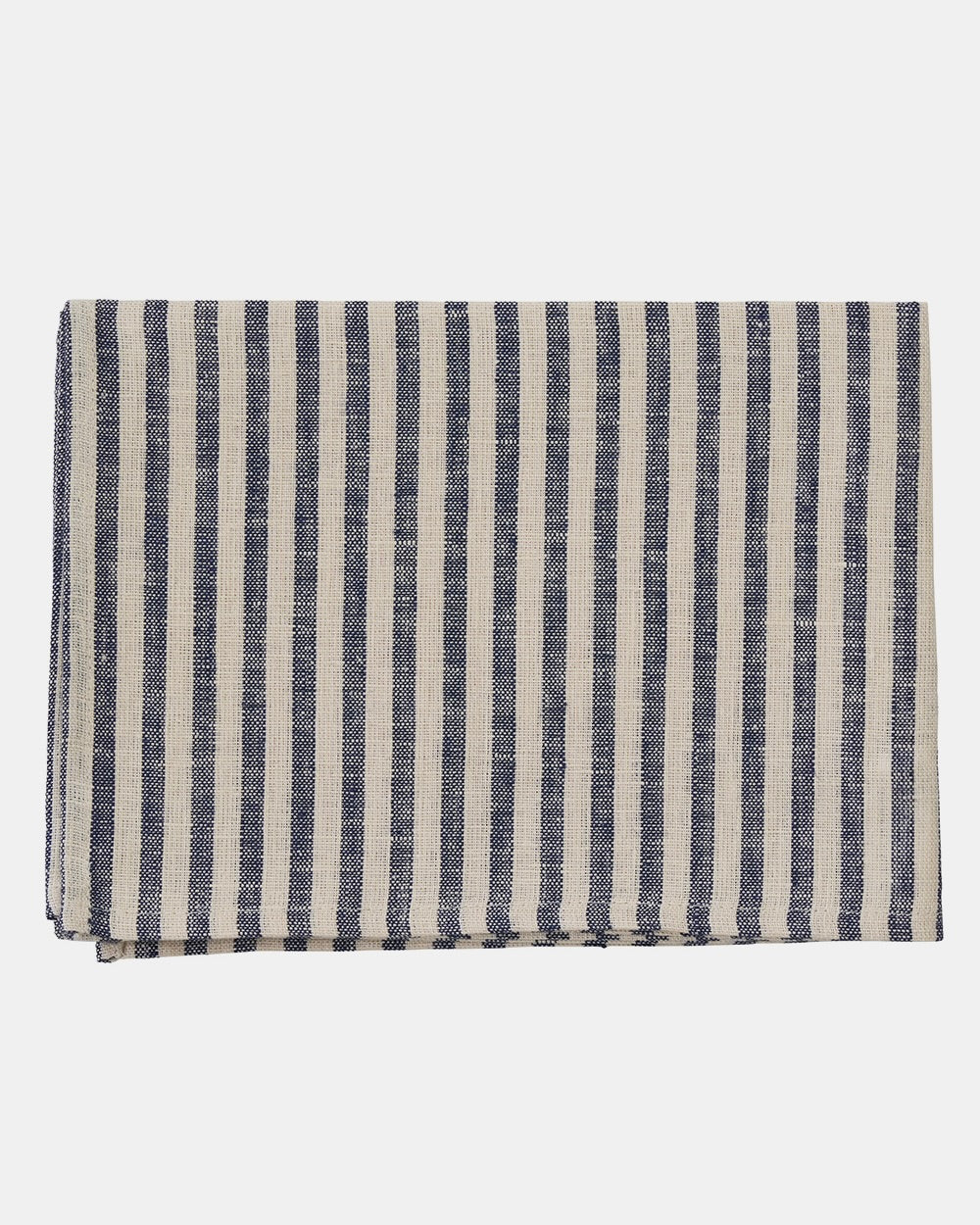 Classic Stripe Linen Kitchen Cloth | Blue & Off-White Multi-Purpose Towel