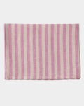 Soft Stripe Linen Kitchen Cloth | Pink & Beige Multi-Purpose Towel